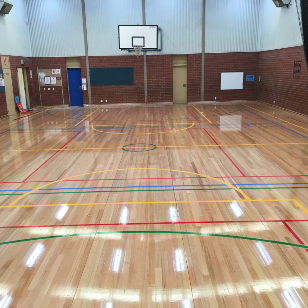 Norwood Primary School Gym Floor Replacement MYKRA